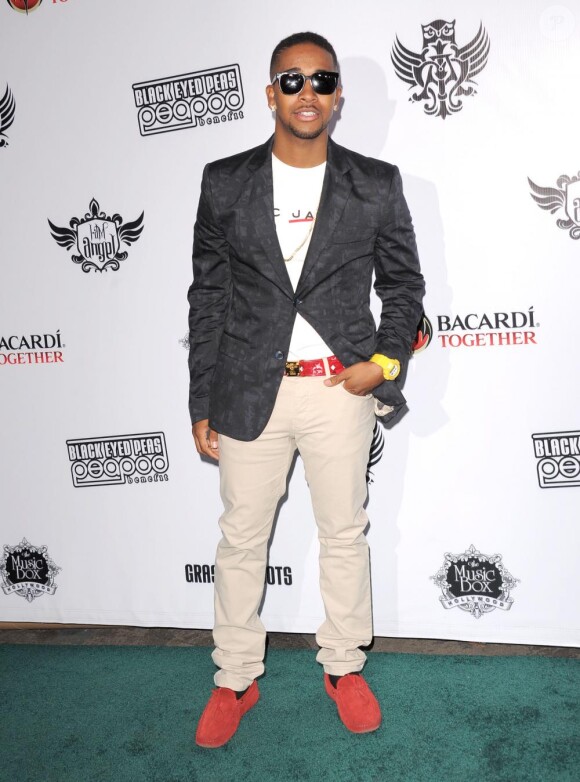 Omarion au concert de charité des Black Eyed Peas, à The Music Box, à Los Angeles, le 10 février 2011