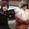 Anna Wintour et sa fille Bee Shaffer dans les rues de Soho à New York, le 11 février 2011