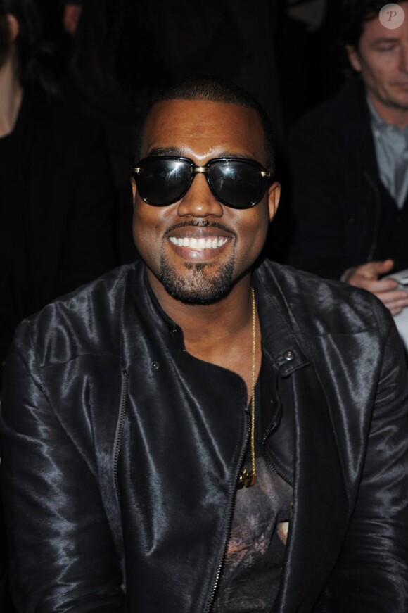 Kanye West lors du défilé Alexander Wang à New York le 11 février 2011