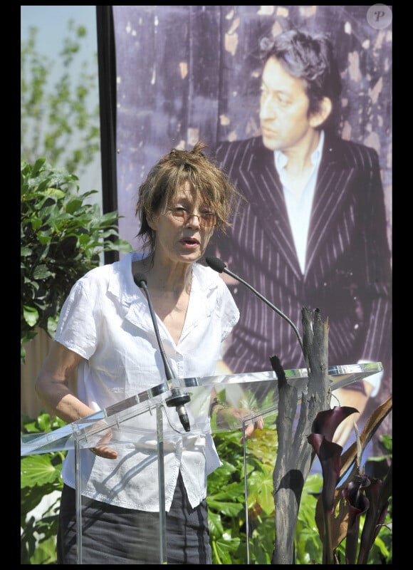 Jane Birkin, ex-compagne de  Gainsbourg