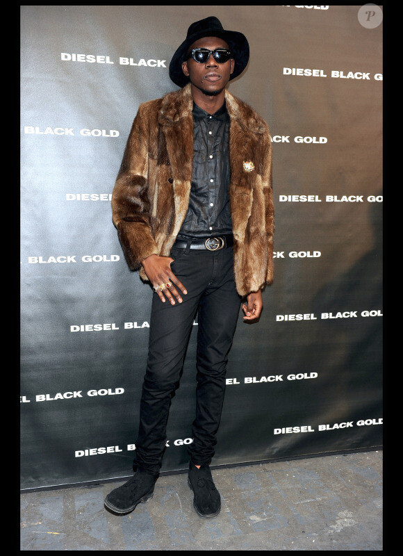 Theophilus London au défilé Diesel durant la Fashion Week de New York, le 15 février 2011.