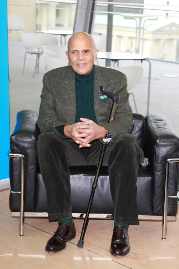Le célèbre Harry Belafonte ambassadeur de bonne volonté de l'UNICEF (12 février 2011 à Berlin)