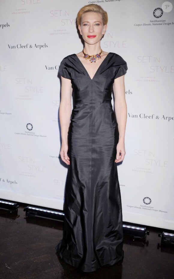 Cate Blanchett lumineuse lors de la soirée Set in Style de New York le 16 février 2011