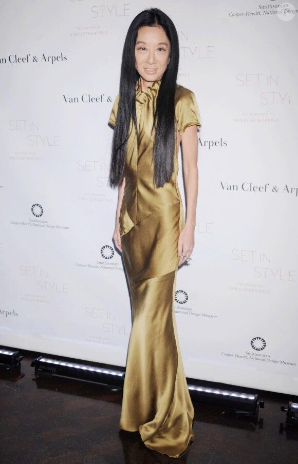 La créatice Vera Wang lors de la soirée Set in Style de New York le 16 février 2011
