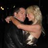 Paris Hilton au show de David Letterman le jour de ses 30 ans le 17 février 2011 à New York et son boyfriend Cy Waits