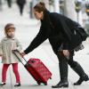 Jessica Alba dans les rues de Los Angeles avec sa petite Honor le 18 février 2011