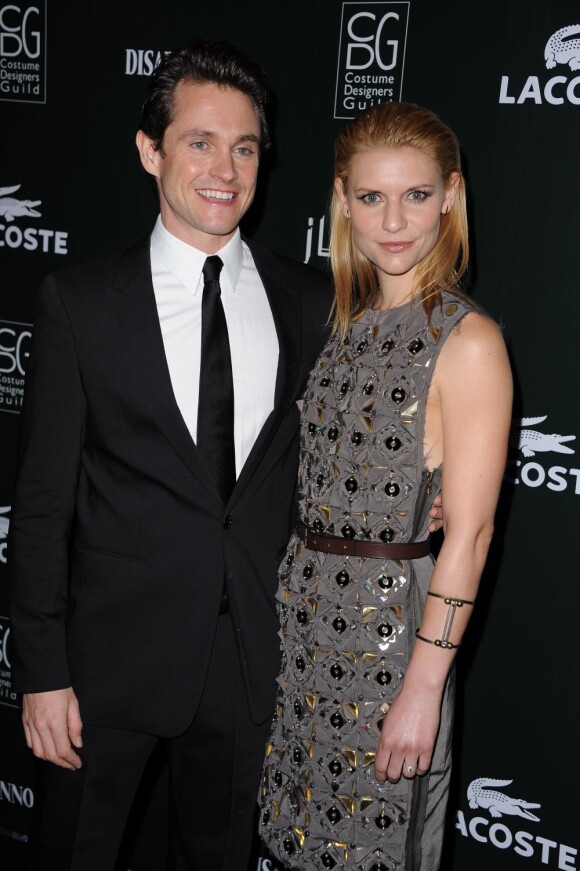 Claire Danes et son époux Hugh Dancy lors de la soirée des Annual Costume Designer awards à Los Angeles le 22 février 2011
