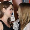 Jenna Fischer et Christina Applegate à l'occasion de l'avant-première de Bon à tirer, au Cinerama Dome de Los Angeles, le 23 avril 2011.