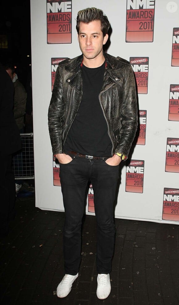 NME Awards, le 23 février 2011 à Londres : Mark Ronson