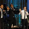 John Legend, Jamie Foxx et Nick Jonas lors du 52e anniversaire de la Motown à la Maison Blanche le 24 février 2011