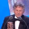 Roman Polanski est récompensé du prix du Meilleur réalisateur pour le film The Ghost Writer, lors de la 36e nuit des César, vendredi 25 février 2011. 
