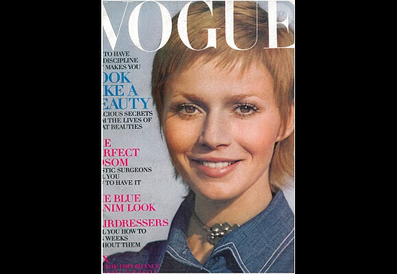 Catherine Jourdan en couverture de l'édition américaine de Vogue