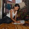 Rubina Ali dans osn bidonville de Garib Nagar dans le quartier de Bandra, à Mumbai en Inde en avril 2010
