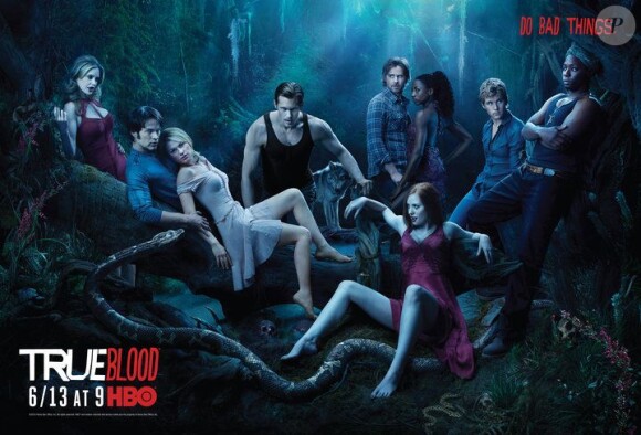 Le casting de True Blood, affiche promo saison 3