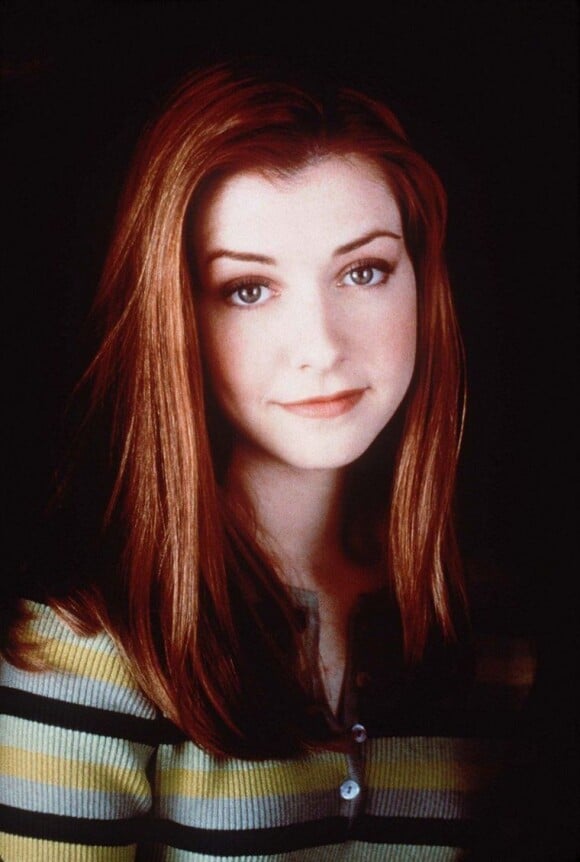 Alyson Hannigan à l'époque de Buffy contre les Vampires. Elle incarnait sa meilleure amie : Willow. 