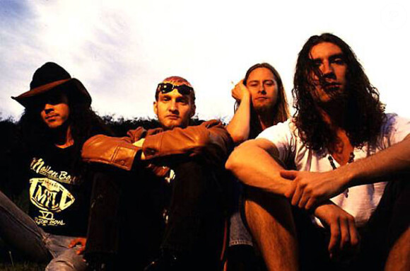 Le groupe Alice in Chains au début des années 90