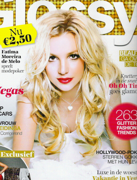 Britney Spears en une du magazine allemand Glossy.