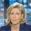 Claire Chazal anime les JT du week-end sur TF1.
