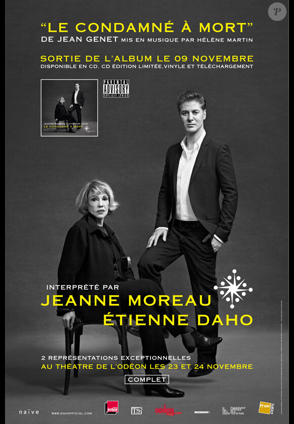 Etienne Daho en tournée estivale avec Le Condamné à mort d'après Jean Genet.