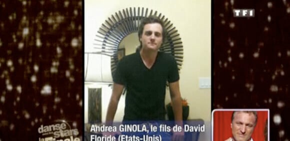 Andrea Ginola, le fils de David dans Danse avec les stars
