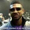 Usher laisse un message à son ami à M. Pokora dans Danse avec les stars