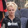 Britney Spears et Jason Trawick, son petit ami, assistent à un match de Sean Preston, le fils de Britney, à Los Angeles, samedi 19 mars.