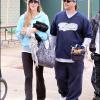 Britney Spears et Jason Trawick, son petit ami, assistent à un match de Sean Preston, le fils de Britney, à Los Angeles, samedi 19 mars avec son ex Kevin Federline et sa nouvelle chérie...