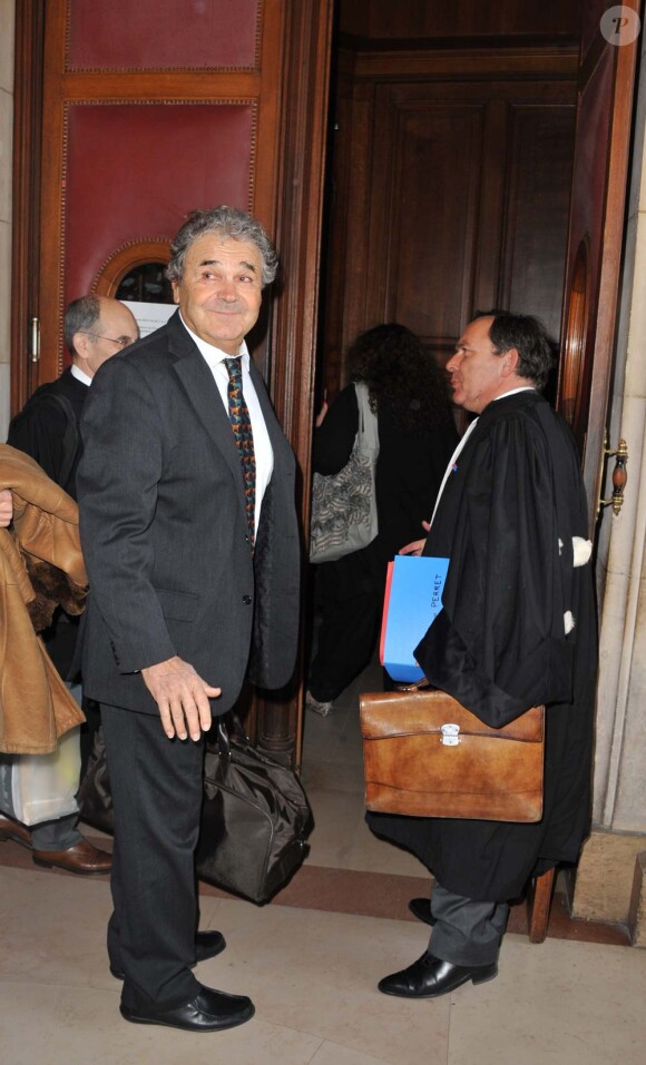 Pierre Perret au tribunal correctionnel de Paris, le 22 mars 2011