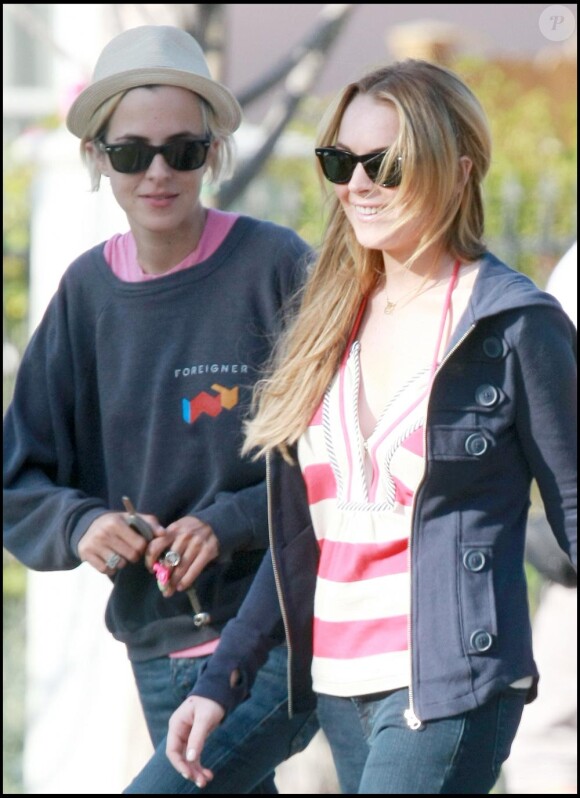 Samantha Ronson et Lindsay Lohan