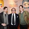 Diego Della Valle entouré par Johnny et Will Borrell à la Tod's Art Plus Drama Party, le 24 mars à la Whitechapel Gallery de Londres
