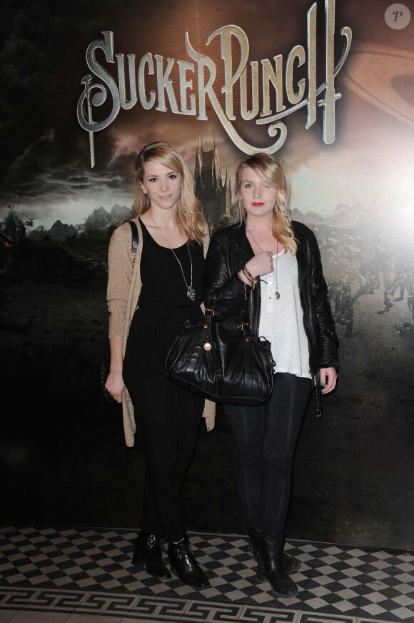 Avant-première paisienne de Sucker Punch, le 28 mars 2011 : Les Plastiscines.
