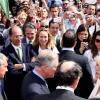 Le prince Charles et Camilla en visite officielle en Espagne, le 30 mars 2011.