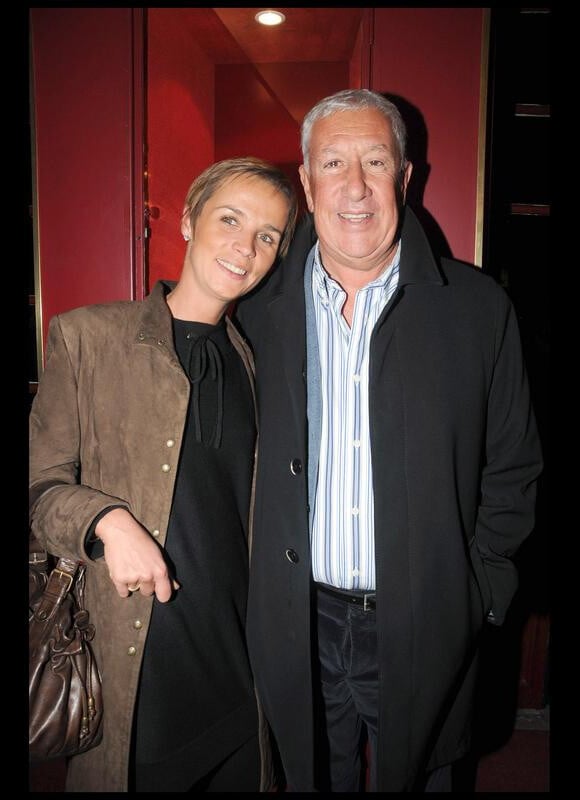 Stéphane Collaro avec sa compagne Stéphanie, en octobre 2008.