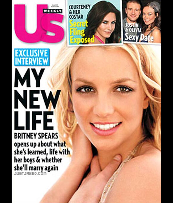 Britney Spears, en une du magazine US Weekly du 7 avril 2011.
