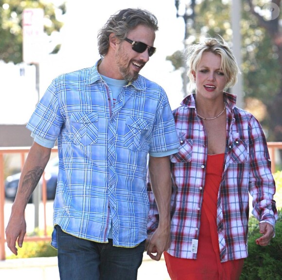 Britney Spears et Jason Trawick, en juin 2010 à Los Angeles.