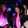 Benoît de Secret Story fête ses 22 ans au Queen, à Paris, le 10 avril 2011 - ici FX, Benoît et Thomas