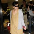 Lily Allen arrive à l'aéroport de Los Angeles. 6 avril 2011 