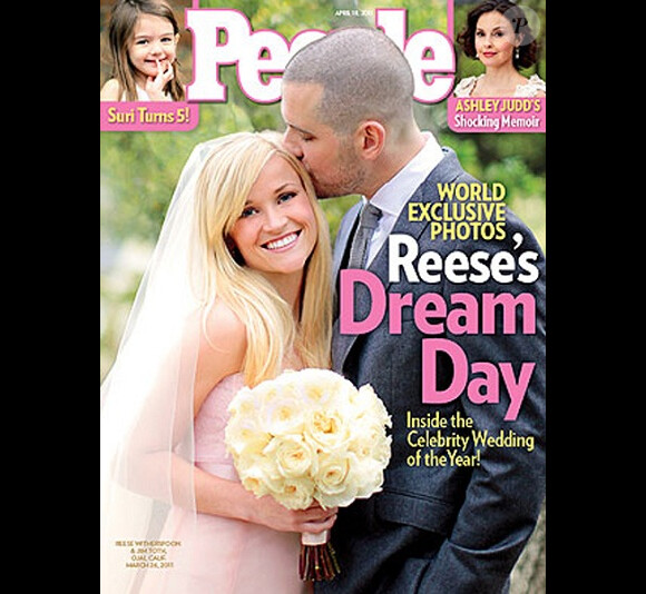Reese Witherspoon et Jim Toth en couveture People, avril 2011