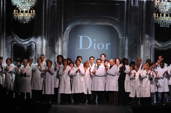 Défilé Dior, à PAris, le 4 mars 2011.