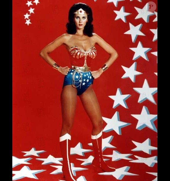 Lynda Carter dans la série Wonder Woman