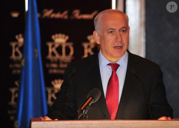 Benjamin Netanyahu, Premier ministre israélien, le 11 avril à Jérusalem, en Israël.