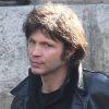 Bertrand Cantat aux obsèques d'Alain Bashung, en mars 2009.