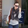 Olivia Wilde s'offre une après-midi dans un salon de beauté... Aurait-elle trouver un nouveau boyfriend ? Los Angeles, 19 avril 2011
