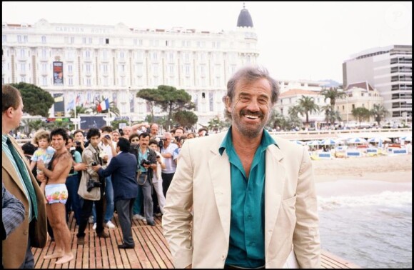 Jean-Paul Belmondo à Cannes en 1988
