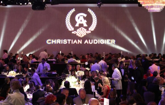 Christian Audigier honoré pour ses actes de charité, au Beverly Hilton Hotel, à Los Angeles, le 21 avril 2011