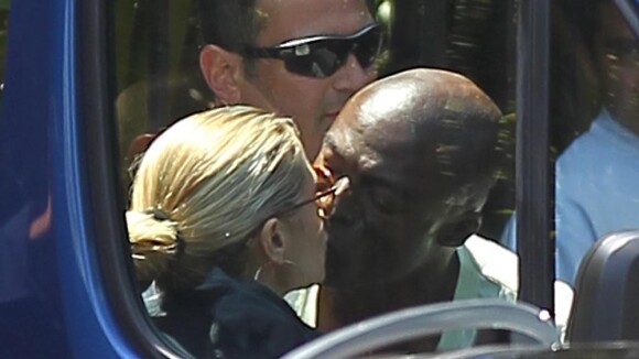 Heidi Klum : Un gros et amoureux baiser avec son Seal chéri !