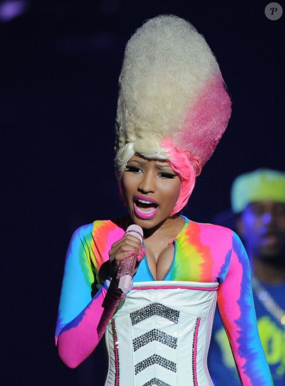 Nicki Minaj en concert à Los Angeles le 25 avril 2011