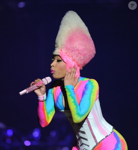 Nicki Minaj en concert à Los Angeles le 25 avril 2011