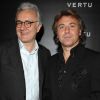 Alain Ducasse, aux côtés de Roberto Alagna, fait lui aussi partie du cercle très fermé des égéries de la marque Vertu. Londres, 9 juin 2010