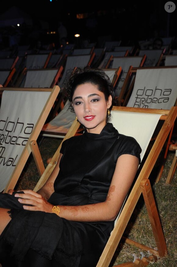 La belle Golshifteh Farahani au Tribeca Film Festival de Doha, au Qatar, en octobre 2009.
